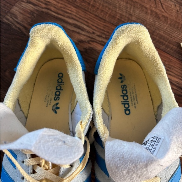 Adidas Gazelle Bold Almost Blue Yellow (Women's) - Picture 4 of 11